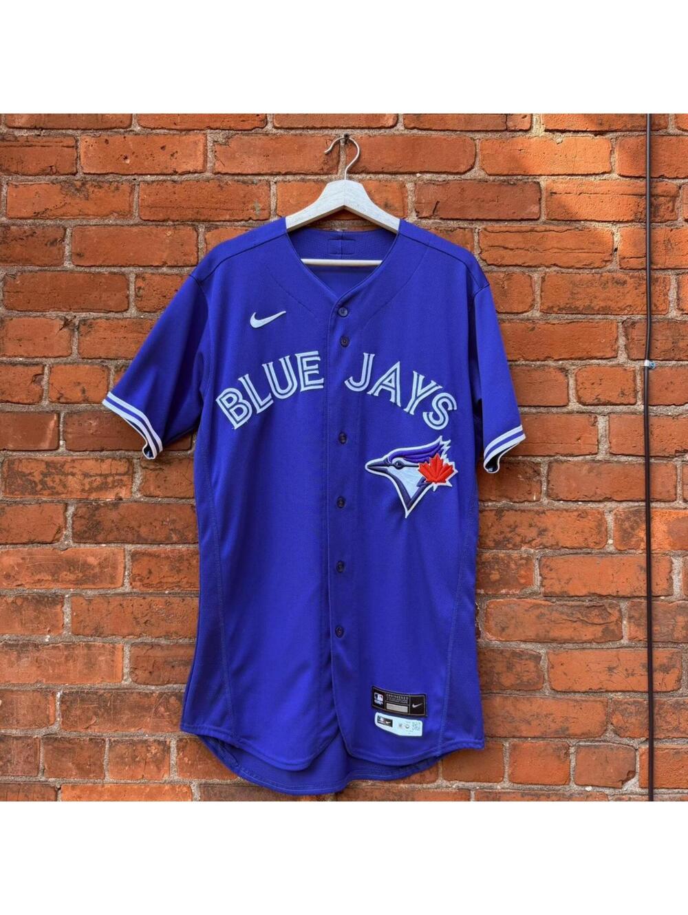 Toronto Blue Jays Santiago Espinal team issued Spring Training jersey 42 L/XL